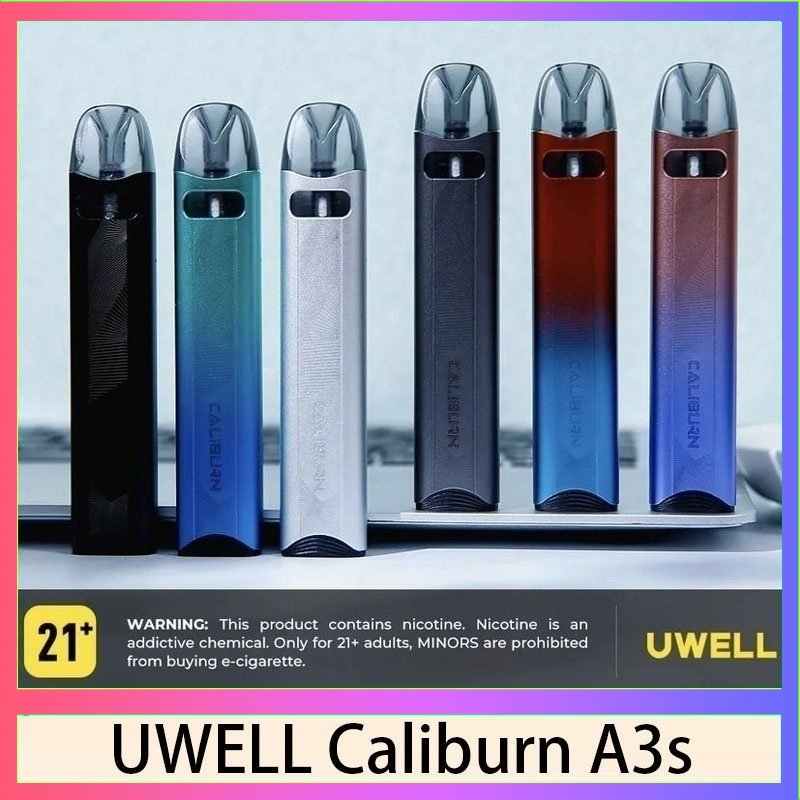 UWELL CALIBURN A3s UWELL Caliburn A3S咖哩棒A3S POD電子煙主機官網評價說明書